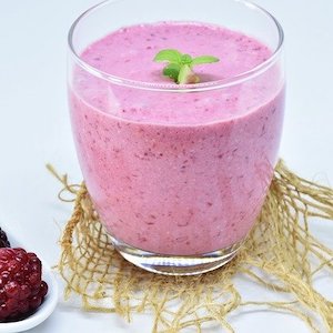 mixed berries smoothie